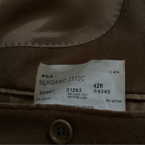 Coppley 100% Cashmere blazer jacket 42R made for Channer’s Men’s Store - Picture 5 of 6